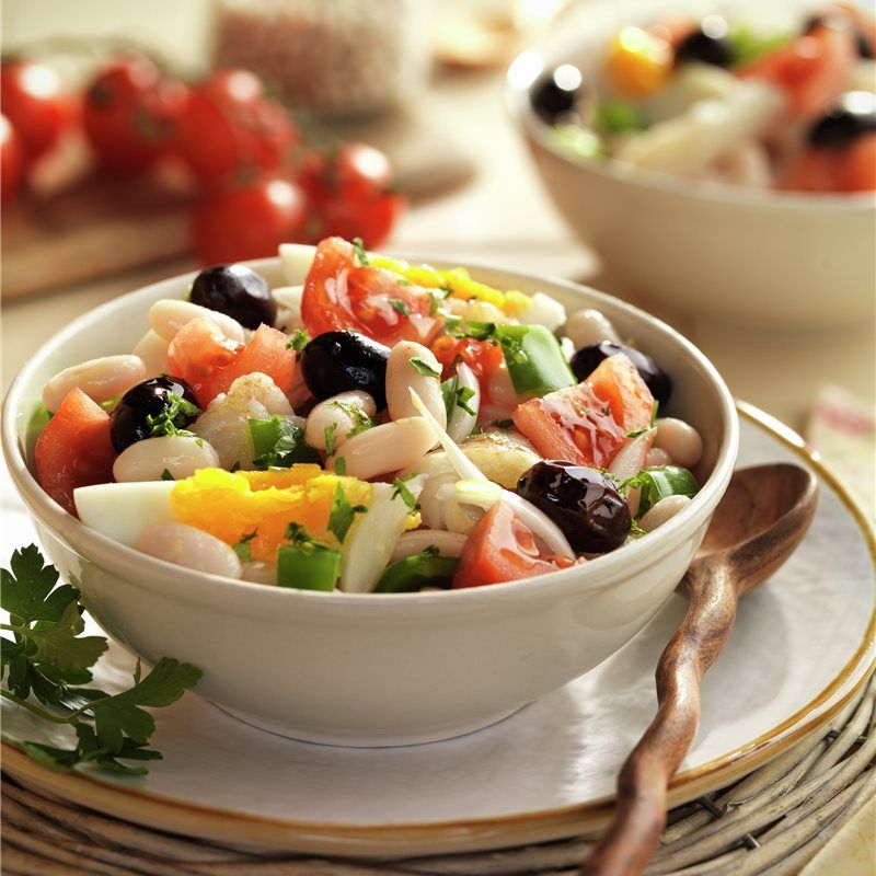 RECETA SALUDABLE: ENSALADA DE JUDÍAS BLANCAS