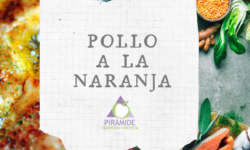 Receta: Pollo a la naranja