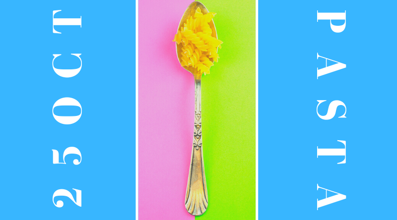 25 octubre – día mundial de la pasta