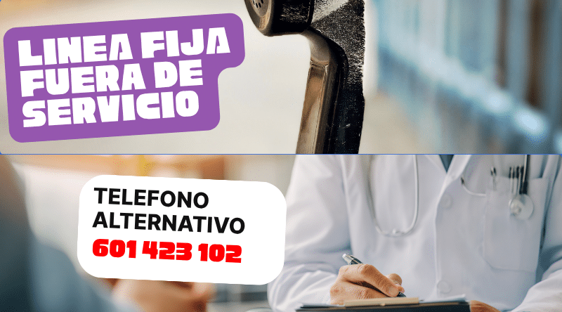 Incidencia línea de teléfono fijo