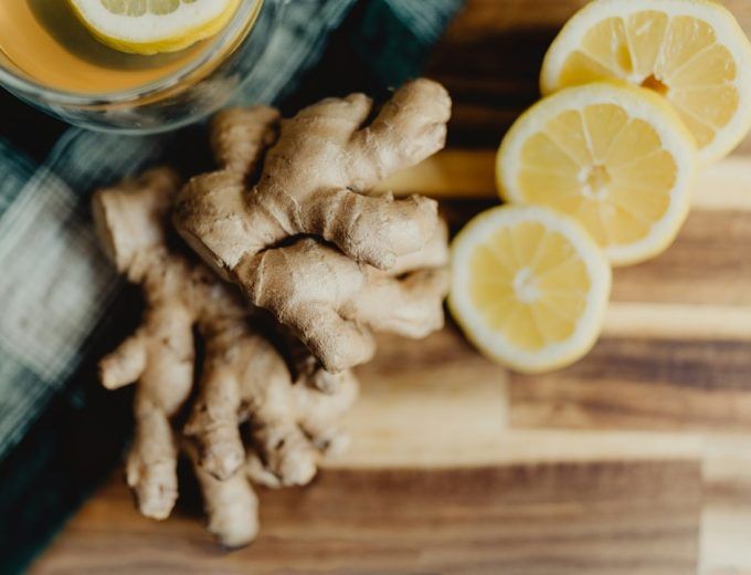 Jengibre y limón, nutrición para IMO (metano)