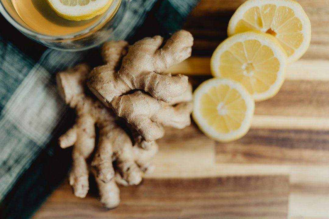 Jengibre y limón, nutrición para IMO (metano)